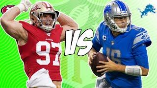 San Francisco 49ers vs Detroit Lions 12/30/24 NFL Pick & Prediction | NFL Week 17 Tips