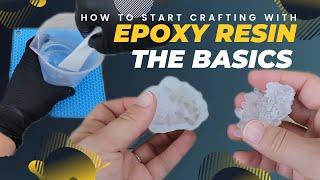 Epoxy Resin Art for Beginners - Mixing and Pouring Resin