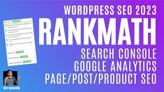 RankMath 2023 Settings and Google Search Console and GA4 Set up and Home Page SEO Keyword Tips