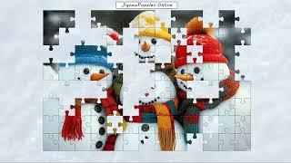 Snowmans Jigsaw Puzzle Online