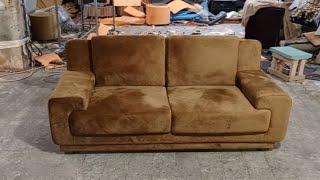 How to Making 2 Seater Luxury Sofa Frame 2024