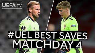 SCHMEICHEL, RÚNARSSON: #UEL BEST SAVES, Matchday 4