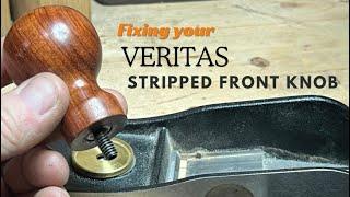 Veritas adjustable throat- thread fix