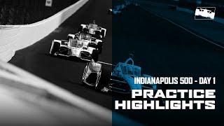 2020 Indy 500 Practice Day 1 Highlights