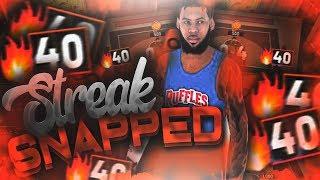 42 GAME WINSTREAK SNAPPED ON 1V1 COURT IN NBA 2K19! LOCKDOWN VS POST SCORER! (MUST WATCH)