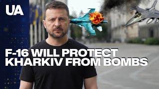 We Wait for F-16 to Defend Kharkiv from Glide Bombs – Zelenskyy