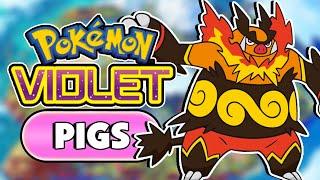 I Beat Pokemon Violet with ONLY Pigs!