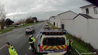 Police Traffic Stop in Southern France