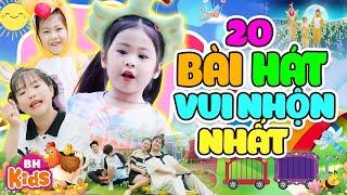 20 Bài Hát Thiếu Nhi Vui Nhộn Nhất Cho Bé Mầm Non - Nhạc Thiếu Nhi Đàn Gà Trong Sân