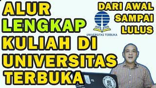 INFO LENGKAP PROSES BELAJAR UNIVERSITAS TERBUKA - CARA KULIAH MAHASISWA DI UT TERKINI TUTORIAL JELAS