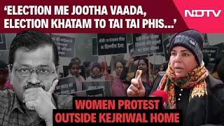 Kejriwal News Today | Women Protest Outside Kejriwal's House, Say Punjab Govt Failed To Fulfil Vows'