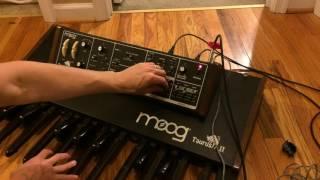 Moog Taurus II pedals (controls)