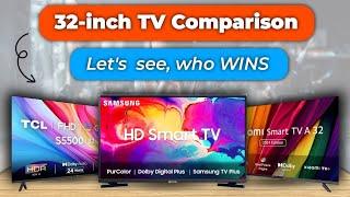 Best 32-inch Smart TVs Under ₹15,000Xiaomi vs Samsung vs TCLSmart TV Buying Guide 2025