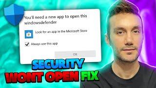 How To Fix Windows Security Defender Not Working In Windows 11