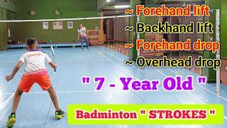 Badminton " STROKES "  Beginners Badminton Coaching  Badminton Shots  Badminton Tips & Tricks