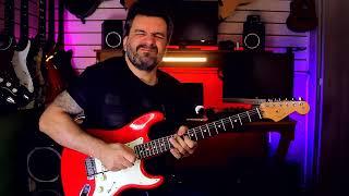 Another Brick In The Wall - Pulse - Solo Cover (David Gilmour/Tim Renwick) - Fender Stratocaster Usa