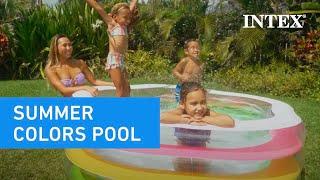 Piscina hinchable infantil Summer Colors | INTEX