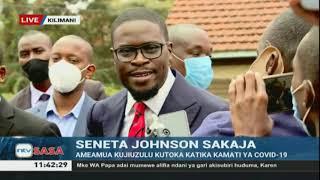 Senator Johnson Sakaja admits breaking curfew order