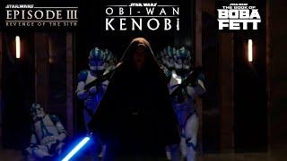 Order 66 at Jedi Temple: Extended Cut with ROTS / Obi Wan Kenobi / Book of Boba Fett