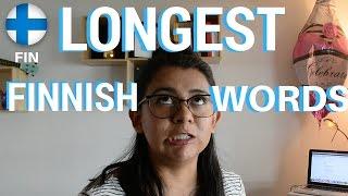 READING FINNISH LONGEST WORDS// My Suomi Finland