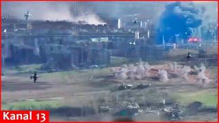 Russians launched destructive attacks on city of Chasov Yar in Donetsk with fighters and equipment