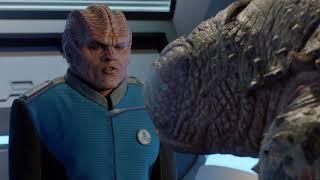 The Orville - Bortus visits porndealer scene - S02E02 "Primal Urges"