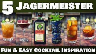 5 lustige und einfache JAGERMEISTER-Cocktails