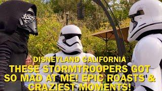Stormtroopers Get SO MAD at Me! Epic Roasts and Crazy Moments! Star Wars Disneyland 2024 #starwars