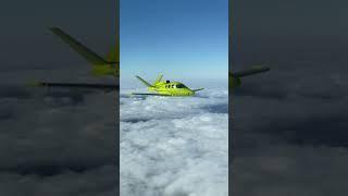 Cirrus SF-50 Vision Jet “The Dill Pickle” Joining up on an SR-22