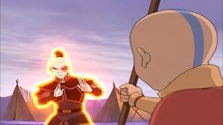 Aang vs. Zuko - First Fight 「1080p60FPS」