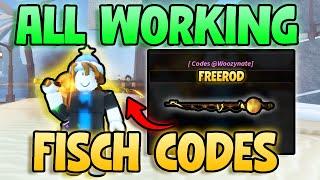 *FREE ROD* WORKING Fisch Codes! - Roblox Fisch Codes! (Roblox Fish)