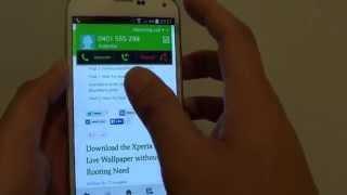 Samsung Galaxy S5: How to Answer/Reject Incoming Call