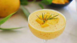 Sugar-free dessert : Mango Sago