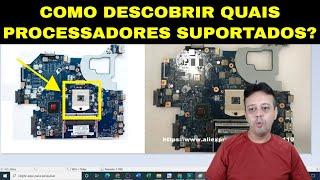 PROCESSADOR QUEIMOU? Como descobrir quais processadores são compatíveis com seu notebook.