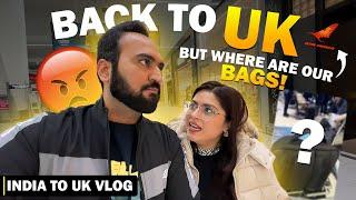 Our BAD Experience From India To LONDON Air India Flight | Indian Youtuber In England