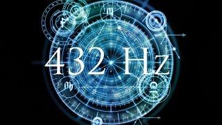 432Hz Deep Theta Meditation  Synchronise Brain Hemispheres | Activate Higher Mind  | Binaural beats