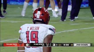 Tyree Wilson (Texas Tech DL #19) Vs. NC State 2022