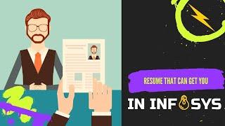 Resume for Infosys | Resume That Can Get You In Infosys  | Resume Tips For Freshers | Resume Writing