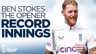  FASTEST Test Half-Century For England | Ben Stokes Smashes 57* off 28 Opening The Batting