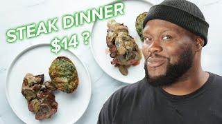 I Tried Making A Steak Dinner For Two With Only $14 • Tasty