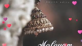 MALEYAM || VIOLIN || WATTSAPP STATUS 