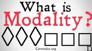 What is Modality? (Definition)