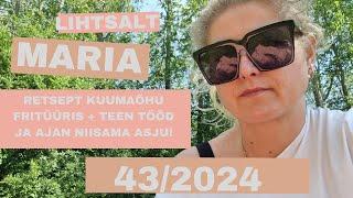 #43 KUUMAÕHU FRITÜÜRI RETSEPT + VEEDAME KOOS AEGA | LIHTSALT MARIA