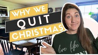 334: WHY We Quit Christmas... As Christians // We DON'T Celebrate The Lord's Birth?! Is It Idolatry?