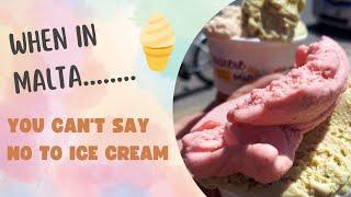 Eat MALTA: Who wants ICE CREAM??!! Sweet treats in Marsaskala and Birgu/ Vittoriosa M T