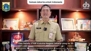 Drs. H. Andri Yansyah, M. H. - Milad/Dies Natalis Ke 39 STKIP Kusuma Negara Jakarta 2024