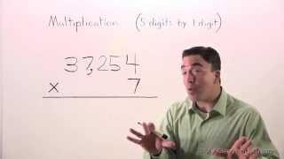 Multiplication: 5 Digit by 1 Digit / My Growing Brain