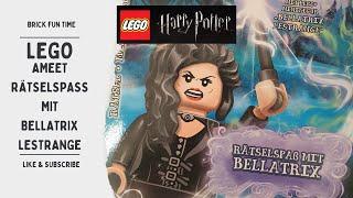 Tolle Minifigur !!! Im Neuen Ameet LEGO Harry Potter Rätselspaß mit Bellatrix Lestrange *Review*