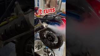 Die getunte BMW R 100 GS jetzt mit SWT 1070 ccm | hier der erste Start | Ein Meisterwerk der Technik