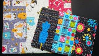 Machine Embroidery -Stitching a Mouse Pad - Stitchin’ With Sue